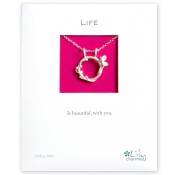 Life - Butterfly Ring Charm Necklace By Lily Charmed 