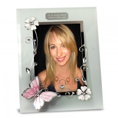Personalised Butterfly 6x4" Photoframe