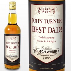 Personalised Classic Label Scotch Whisky