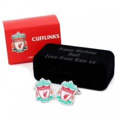 Personalised Liverpool FC Cufflinks 